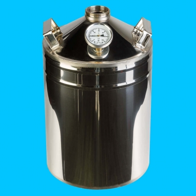 Бытовой дистиллятор "Умелец" на 35 литров с металлическим сухопарником